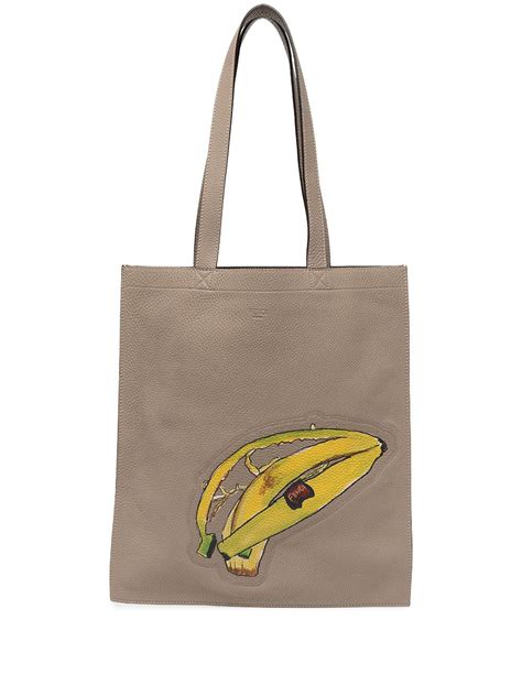 fendi 2jours shopper bag|fendi banana tote bag.